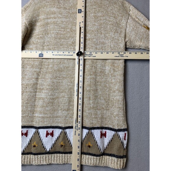 Ashley Hill Sweater XL Embroidered Southwest Tunic Aztec Native American Vtg - Picture 8 of 10